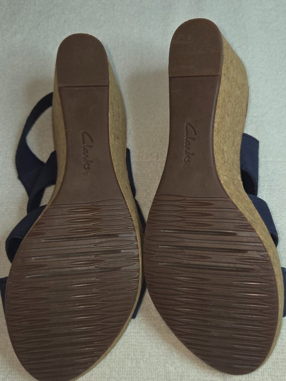 Clarks Annadel Bari Platform Sedge Sandals - Picture 4 of 6